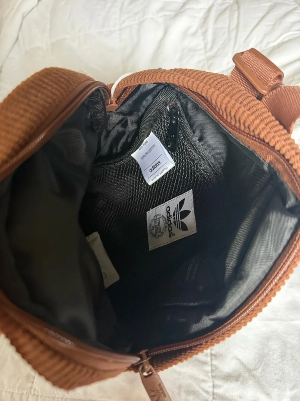 Adidas corduroy Mini Backpack - Picture 3 of 3